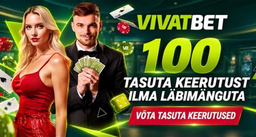 VivatBet: 100 бесплатных вращений без отыгрыша